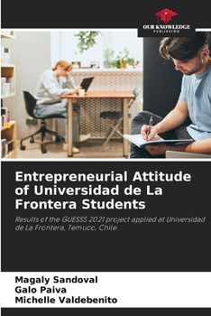 Paperback Entrepreneurial Attitude of Universidad de La Frontera Students Book