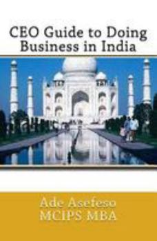 Paperback CEO Guide to Doing Business in India Book