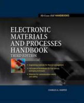 Paperback Electronic Materials and Processes Handbook Book