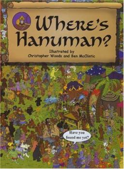 Hardcover Where's Hanuman? Book