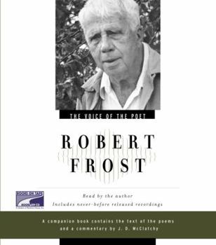 Hardcover The Voice of the Poet: Robert Frost Book