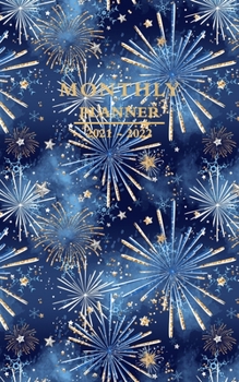 Monthly Planner 2021-2022 5x8: Original Watercolor Artwork | 2 Year Monthly (Undated) Planner Calendar Schedule Organizer | Monthly Schedule, Monthly To Do and Monthly Goals