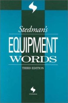 Paperback Stedman's Equipment Words Book