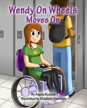 Paperback Wendy on Wheels Moves On Book