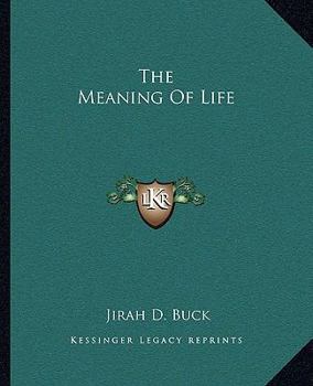 Paperback The Meaning Of Life Book