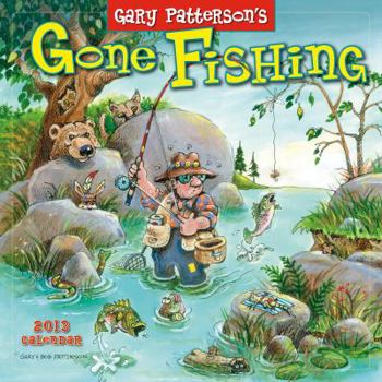 Calendar Gary Patterson's Gone Fishing Calendar Book