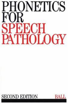 Paperback Phonetics for Speech Pathology Book