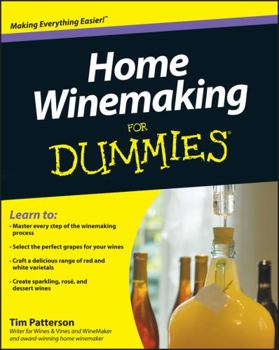 Paperback Home Winemaking for Dummies Book