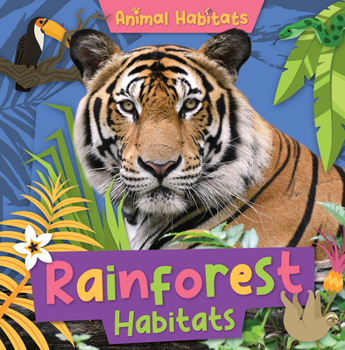 Library Binding Rainforest Habitats Book