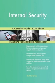 Paperback Internal Security A Complete Guide - 2020 Edition Book