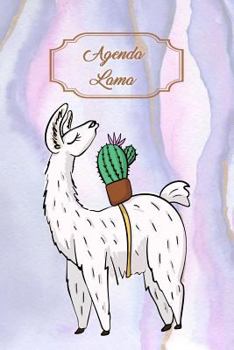 Agenda Lama: Agenda perpétuel avec couverture et intérieur Lama - 56 semaines avec des pages supplémentaires à découvrir (15 x 23 cm) (Mon Agenda Perpétuel)