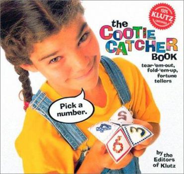 Spiral-bound The Cootie Catcher Book [With Folded Paper Fortune Teller] Book