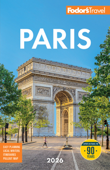 Paperback Fodor's Paris 2026 Book