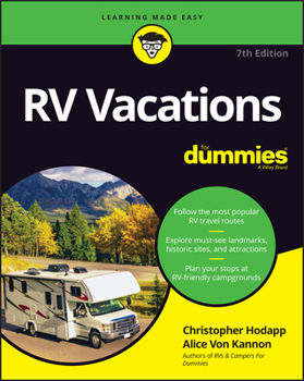 Paperback RV Vacations for Dummies Book