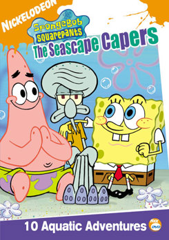 DVD Spongebob Squarepants: The Seascape Capers Book