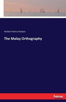 Paperback The Malay Orthography Book