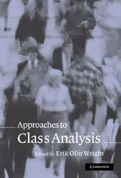 Hardcover Approaches to Class Analysis Book