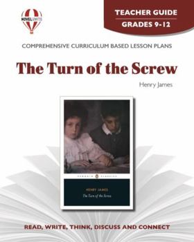 Paperback Turn of the Screw - Teacher Guide by Novel Units Book