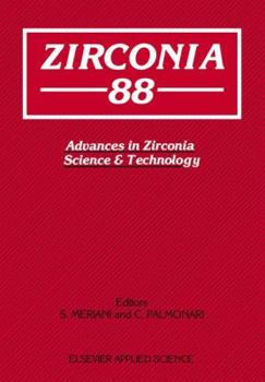 Paperback Zirconia'88: Advances in Zirconia Science and Technology Book