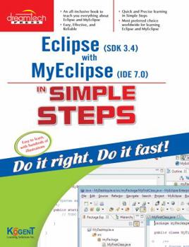 Paperback ECLIPSE (SDK 3.4) WITH MYECLIPSE (IDE 7.0) IN SIMPLE STEPS Book