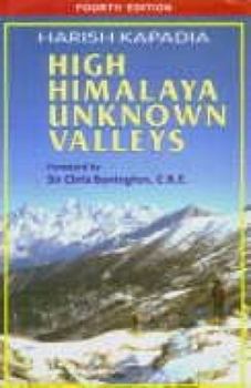 Hardcover High Himalaya Unknown Valleys Book