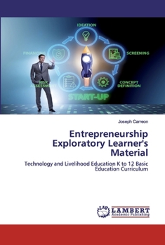 Paperback Entrepreneurship Exploratory Learner's Material Book