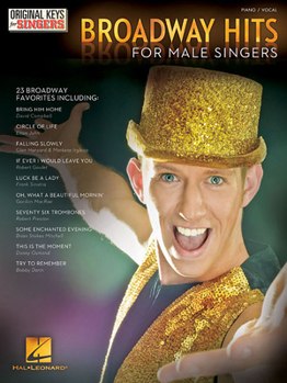 Paperback Broadway Hits for Male Singers Book