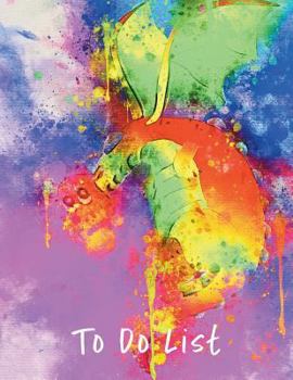 Paperback To Do List: Dragon 8.5x11 Book