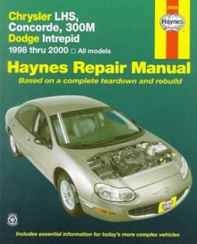 Paperback Chrysler Lhs, Concorde, 300m & Dodge Interprid: 1998-2000 Book