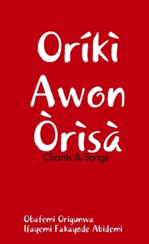 Paperback Oriki Awon Orisa Book