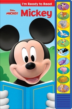 Hardcover Disney Junior Mickey Mouse Clubhouse: Mickey I'm Ready to Read Sound Book [With Battery] Book