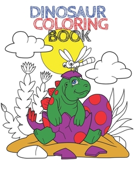 Paperback Dinosaur Coloring Book: over 80+ cute Dinos with Space to doodle! Book