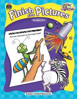 Paperback Start to Finish: Finish the Pictures Grd K-1 Book