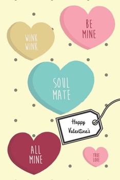 I Love You/ Valentine’s Day Gift Notebook.: Diary, Journal, 6x9 inch, Blank 110 Lined Pages