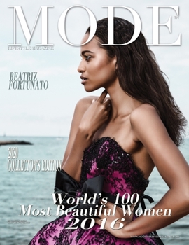 Paperback Mode Lifestyle Magazine World's 100 Most Beautiful Women 2016: 2020 Collector's Edition - Beatriz Fortunato Cover Book