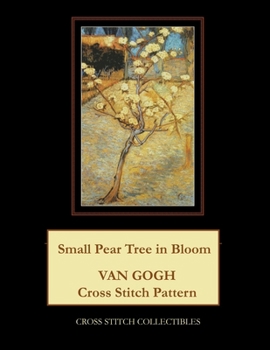 Paperback Small Pear Tree in Bloom: Van Gogh Cross Stitch Pattern [Large Print] Book