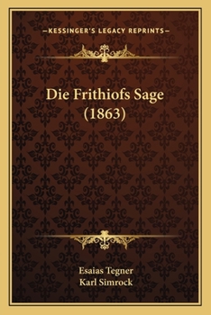 Paperback Die Frithiofs Sage (1863) [German] Book