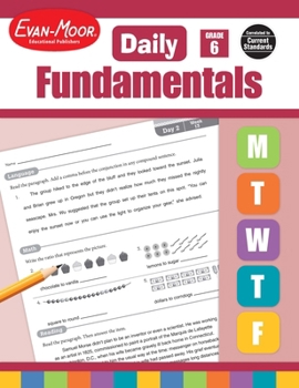 Paperback Daily Fundamentals, Grade 6 Teacher Edition Book