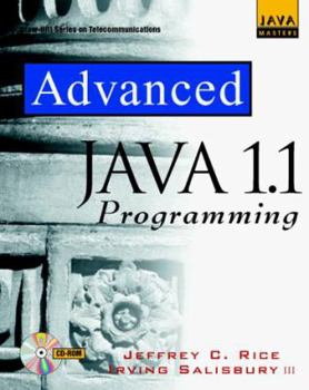 Hardcover Advanced Java 1.1 Programming [With CD] Book