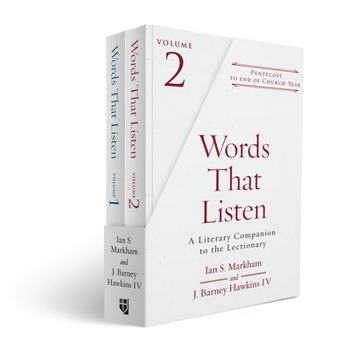 Paperback Words That Listen: A Literary Companion to the Lectionary, Volumes 1 and 2 Book