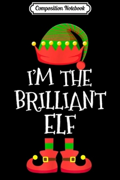 Paperback Composition Notebook: I'm The BROTHER-IN-LAW Elf Matching Family Christmas Holiday Journal/Notebook Blank Lined Ruled 6x9 100 Pages Book