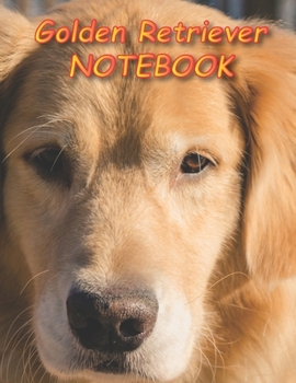 Golden Retriever NOTEBOOK: Dog Notebooks and Journals 110 pages (8.5x11)