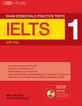 Paperback Exam Essentials Practice Tests: Ielts 1 with Key and Multi-ROM Book