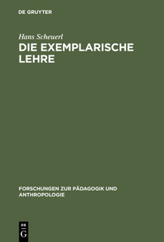 Hardcover Die exemplarische Lehre [German] Book