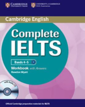 Paperback Complete Ielts Bands 4-5 Workbook with Answers with Audio CD Book