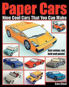 Paperback Paper Cars Book
