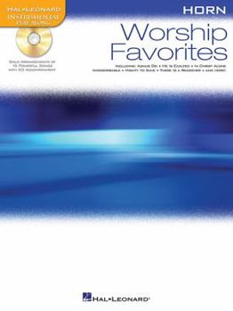 Paperback Worship Favorites: Instrumental Play-Along for Horn [With CD (Audio)] Book