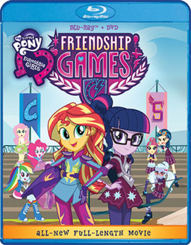 Blu-ray My Little Pony Equestria Girls: Friendship Games Book