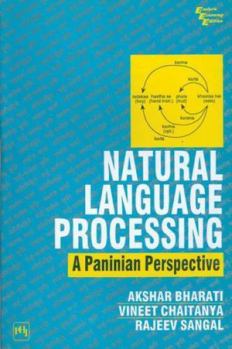 Paperback Natural Language Processing: A Paninian Perspective Book