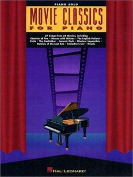 Paperback Movie Classics for Piano Book